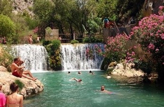 Algar watervallen